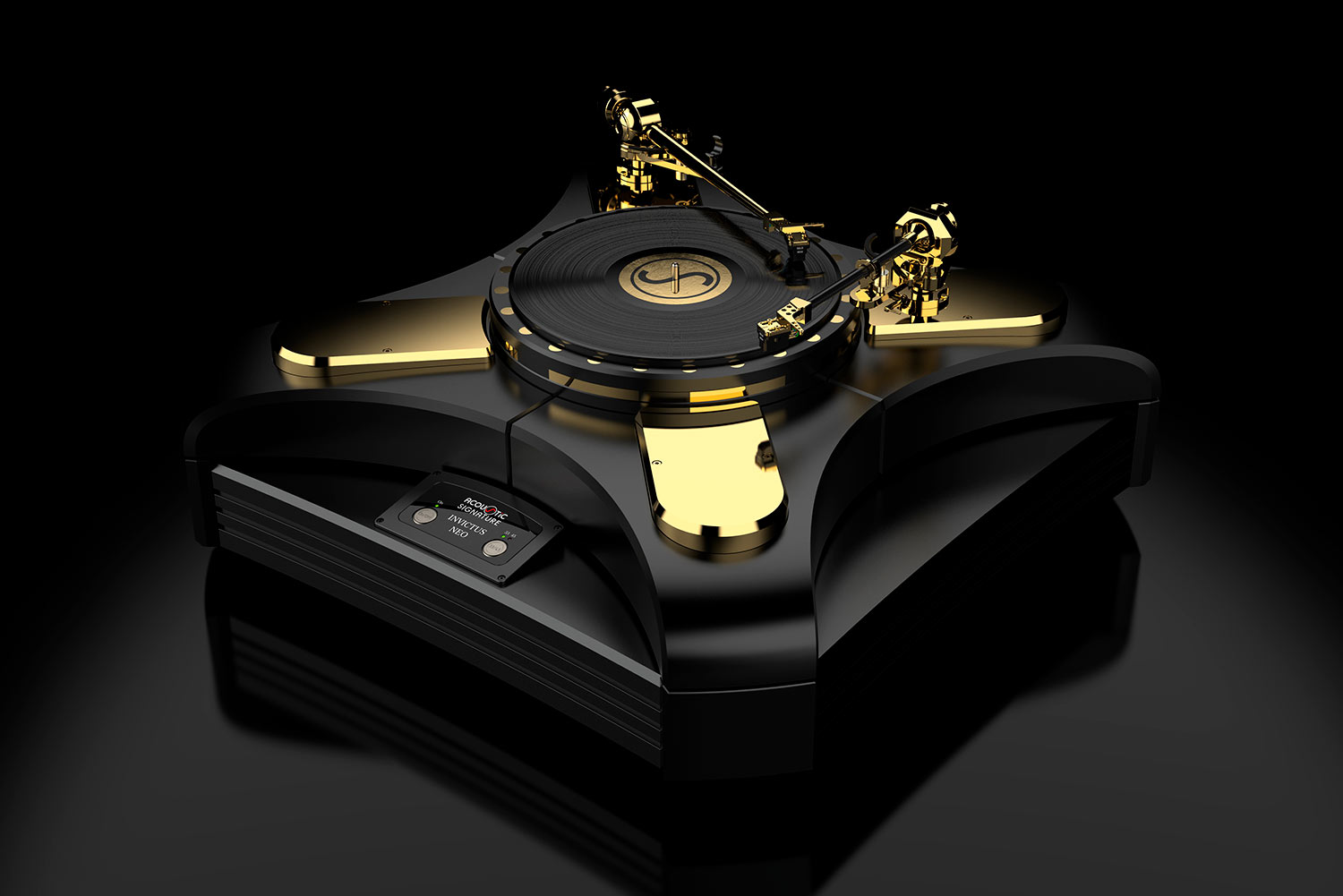 Invictus NEO playing a record at the highest audiophile level