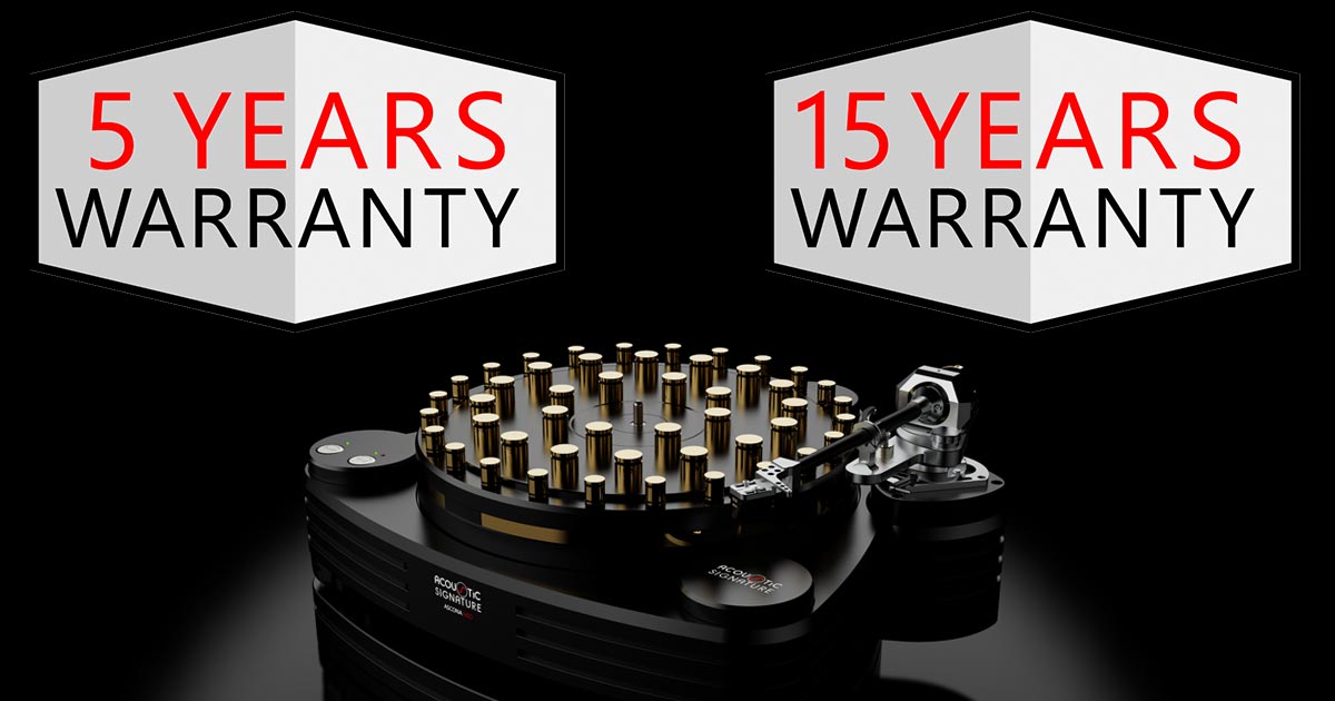 Acoustic Signature extended warranty