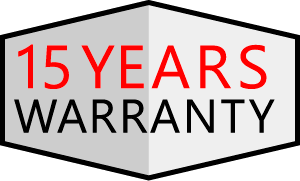 15 year warranty