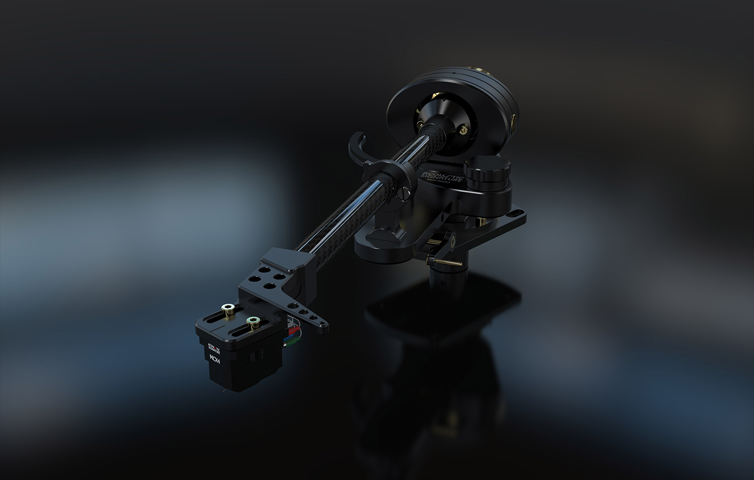 TA-5000 NEO tonearm in black finish