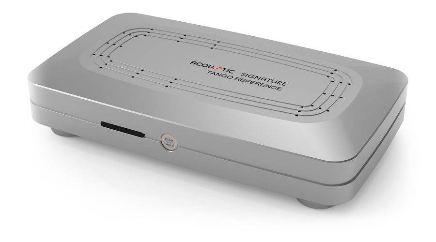 Tango Reference phono preamplifier in silver